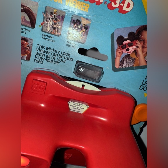 Mickey Mouse 3D View Master Reel View-Master Toy, Vintage Toy w/ one reel - Picture 3 of 5